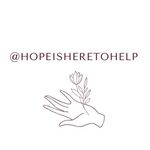 Hope Holman - @hopeisheretohelp - Instagram