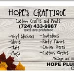 Hope Plummer - @hopescraftique - Instagram