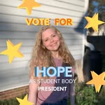 Vote Hope Stahl SGA President - @vote.4hope - Instagram