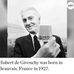 Hubert de Givenchy American Black Cabine, Paris - Facebook