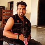 Raj Kaushik Thakur - @huntermasterk9 - Instagram