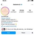 @iladaster.id.penipuuu - Instagram