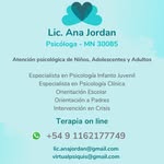 Lic. Ana Inés Jordan - @virtualpsiquis - Instagram