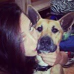 Jack + his human - @batdogjack - Instagram