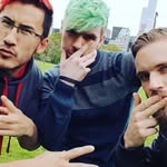 Felix, Markimoo, And Jackieboy - @jack_pewdie_plier - Instagram