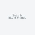 Jade Ricketts - @bakeitlikeablonde - Instagram