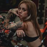 Your Favorite Harley Girl ❤️😇 - @jadesunglow.sgh - Instagram