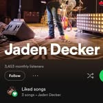 Jaden decker - @jadendeckeronspotify - Instagram