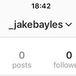New Acount - @jakebaylesssssssss - Instagram