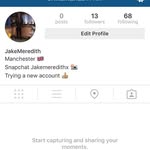 OLD ACCOUNT - @jakemeredith_ - Instagram