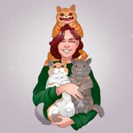 Bindi, Jane & Darwin - @dutchcatmom - Instagram