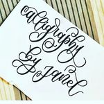 Janel Torres - @calligraphybyjanel - Instagram