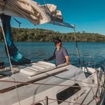Manda + Jared - @sailing.nomad - Instagram