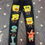 กางเกงเพ้นท์handmade - @jeans_painttt - Instagram
