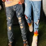 Jeans Painting👖🎨 - @jeanspaintings - Instagram