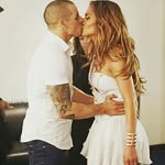 jennifer lopez &casper smart - @jlosperbears - Instagram
