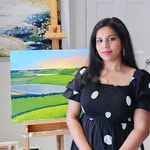 Jenny Mathew | Live Event Painter - @jennymathew.art - Instagram