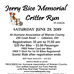 Jerry Bice Memorial Critter Run - Facebook