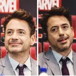 Jeremy Renner and RDJ - @duckling_rennerholic - Instagram