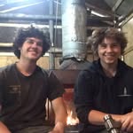 Jonah and Marshall - @maple_hill_metalworks - Instagram