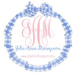 Julie Friedman - @julieannemonograms - Instagram