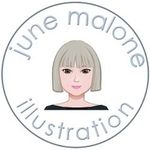 𝕁𝕦𝕟𝕖 𝕄𝕒𝕝𝕠𝕟𝕖 𝕀𝕝𝕝𝕦𝕤𝕥𝕣𝕒𝕥𝕚𝕠𝕟 - @junemalone_illustration - Instagram