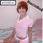 Ne, also Justin Bieber ist mir zu männlich. - Facebook