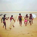 Kadiatu Kamara - @kadiatukamara.surfer - Instagram