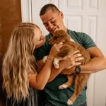 kaleb & emma - australian shepherd breeders - @thepuppycouple - Instagram