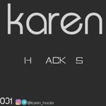 karen - @karen_hacks - Instagram