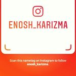 enosh karizma - @enosh_karizma - Instagram