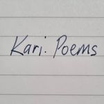 Karin McLean - @kari.poems - Instagram