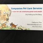 Catherine Mize - @companionpetservices - Instagram