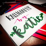 Katie Kindle - @kalligraphybykatie - Instagram