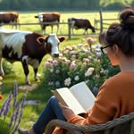 Kate Parish - @thecowhousebookshelves - Instagram