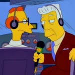 Kent Brockman & Arnie Pie - @thesimpsonsheadlines - Instagram