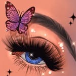 Lala white - @blessie_lashes - Instagram