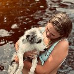 Lani 🐾🖤❤️the Australian shepard mix - @life_with_lani_love - Instagram