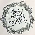 Laura Olstad - @lovelylettersbylaura - Instagram