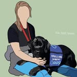 Lauren Ansley - @servicedogbeacon - Instagram