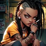 laila bowman SM - @vaness_painting555 - Instagram