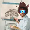 Layton White - @redneck_bob_ross - TikTok