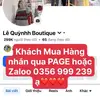 Lê Quỳnhh 03.56.999.23.9 - @lequynhboutique12 - TikTok
