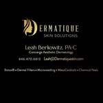 Leah Berkowitz, PA-C - @dermatiqueskinsolutions - Instagram
