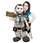 Lee Wells and Tammy - @thescoutingwoodworker - Instagram