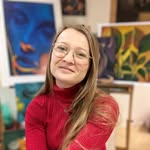 Lena Schots | Painter | Abstract & still life artist - @artbyleensch - Instagram