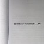 Les Kennedy ne pleurent jamais & J’en reviendrai, promis - @leslivresdel0la - Instagram