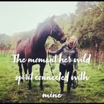my wild spirit lady + me+tizzy the palomino - @myspiritlady_equine - Instagram