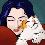 Liam (foster kitten dad) & Julia - @liams.teefs - Instagram