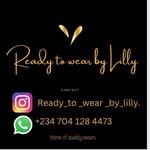 Lillybest💕💕💕 - @ready_to_wear_by_lilly - Instagram